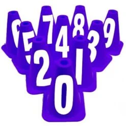 20cm Cone Numbered Set