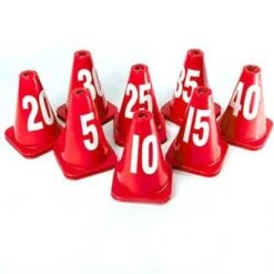 20cm Cone Distance Marker Set -Track And Field Supplies 1010058RDS ed741561 072c 427c 80bd 8a7c5a365495