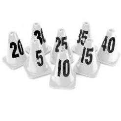 20cm Cone Distance Marker Set -Track And Field Supplies 1010058WDS f298dfb6 b7d7 40f3 8cec 2fa775f1b08d