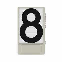 Scoreboard Numerals 0-9 Black