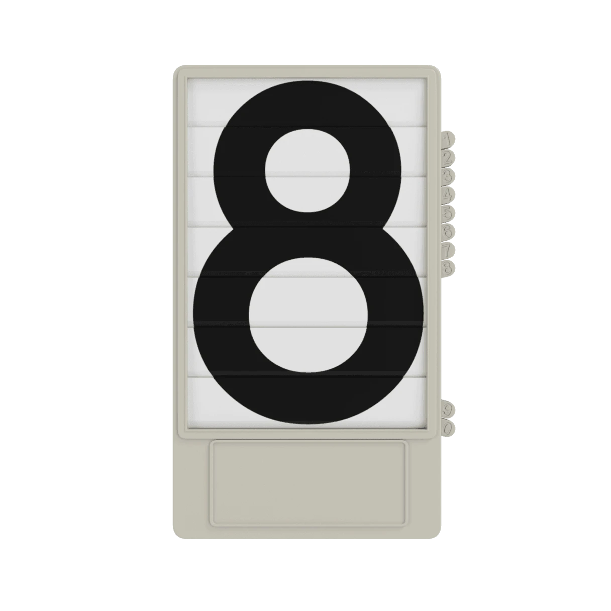 Scoreboard Numerals 0-9 Black 3 Scoreboard Numerals 0-9 Black