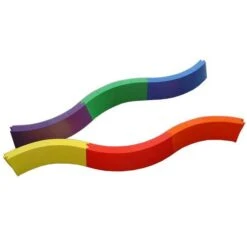 Curved PVC Balance Beam (12 Sections)