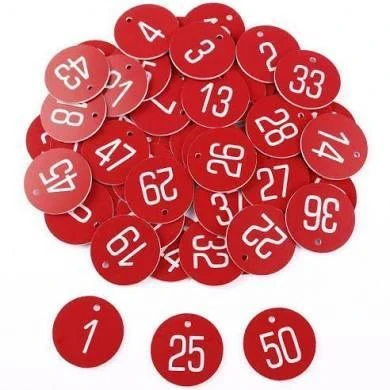 Place Discs Numbered 1 To 50 3 Place Discs Numbered 1 To 50