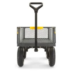 Steel Mesh Cart -Track And Field Supplies eaeec9e57762436e85d47f4fa6d6b86a